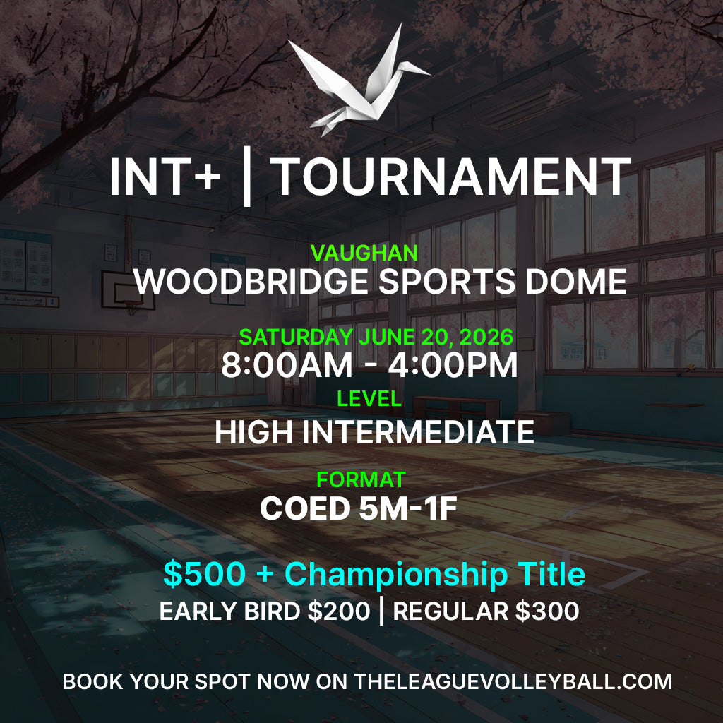 High Intermediate Coed Volleyball Tournament | June 20, 2026