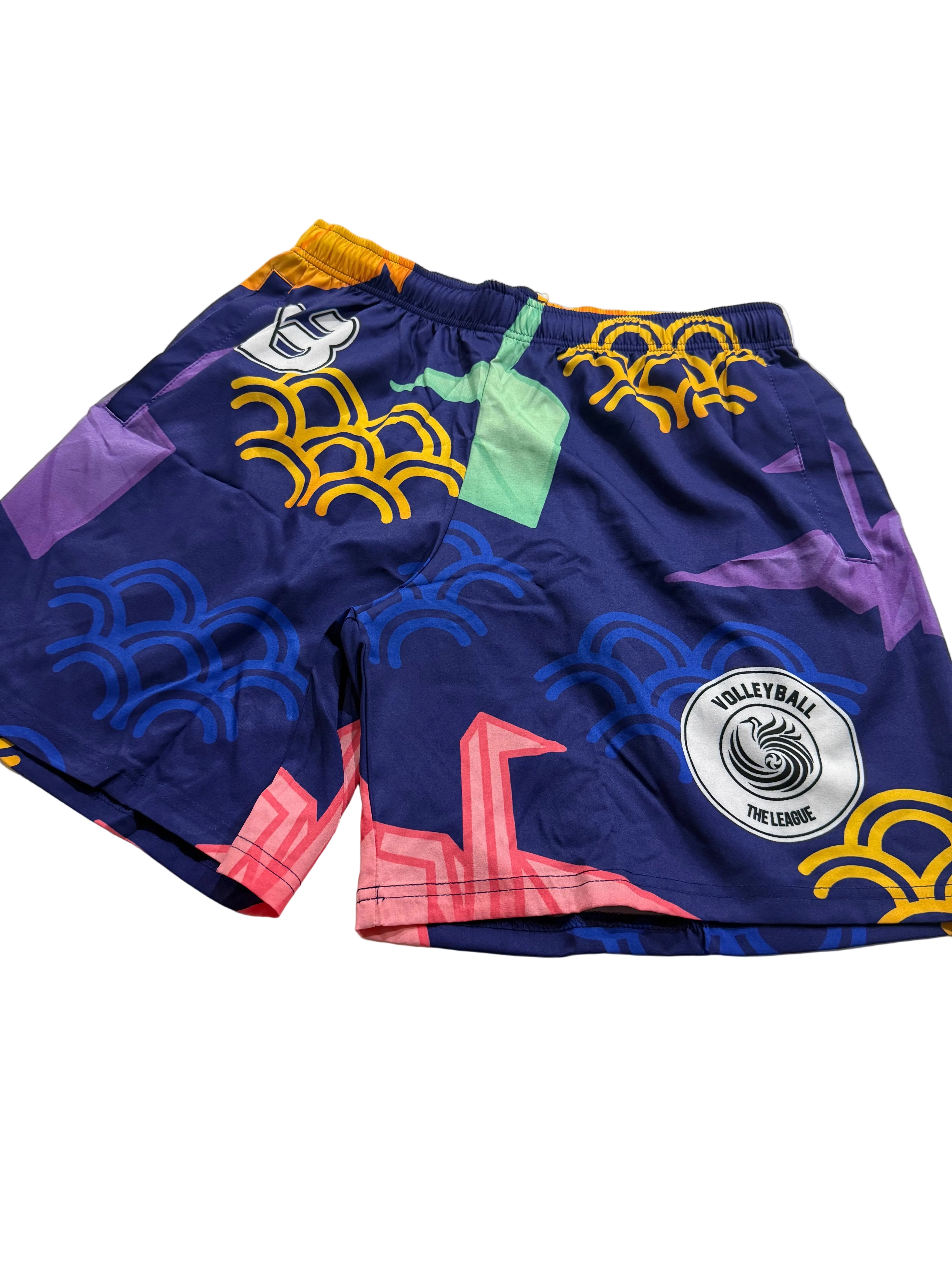 THE LEAGUE VOLLEYBALL SHORTS V6 (Purple Rain)