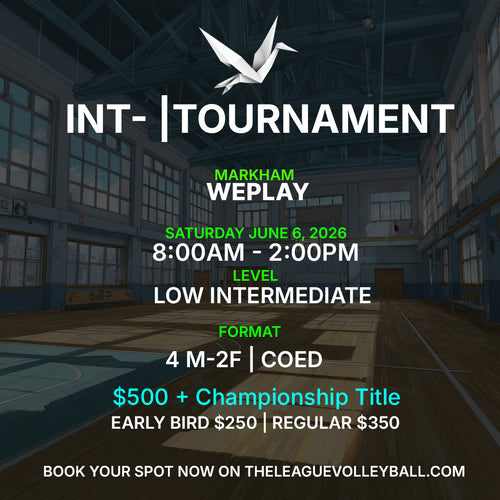 Low Intermediate Coed Volleyball Tournament | June 06, 2026
